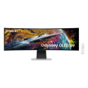 Samsung G95SC computer monitor 124.5 cm (49&quot;) 5120 x 1440 pixels Dual QHD OLED Silver