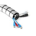 Equip Double-Channel Cable Management Spine, Silver