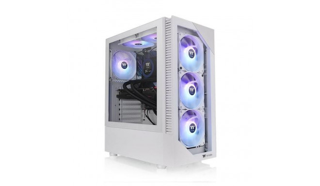 Thermaltake View 200 TG Snow ARGB Midi Tower White