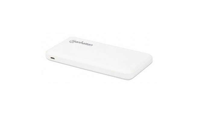 Manhattan Power Bank, 10000 mAh, 2 USB-A Output Ports with 2.1 A Shared Output, 2 Input Ports (USB-C