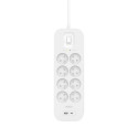 Belkin SRB003CA2M surge protector White 8 AC outlet(s) 2 m