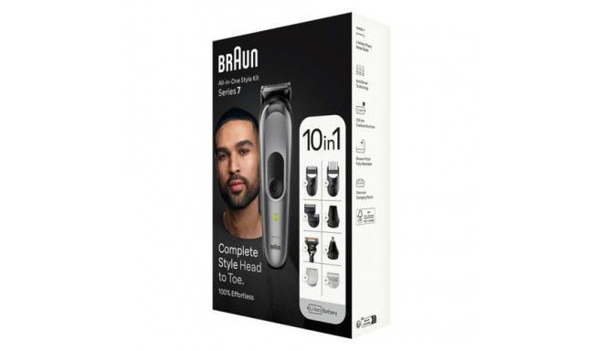 Braun MGK7420 hair trimmers/clipper Black Lithium-Ion (Li-Ion)