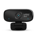 Savio CAK-03 - - farve - 1280 x 720 - audio - USB - AVI webcam 2000000 MP 0 x 0 pixels USB 2.0 Black