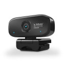 Savio CAK-03 - - farve - 1280 x 720 - audio - USB - AVI webcam 2000000 MP 0 x 0 pixels USB 2.0 Black