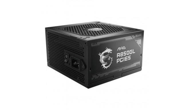 MSI MAG A850GL PCIE5 power supply unit 850 W 20+4 pin ATX ATX Black