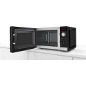 Bosch Serie 2 FFL023MS2 microwave Countertop Solo microwave 20 L 800 W Black, Stainless steel