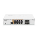 Mikrotik CRS112-8P-4S-IN network switch Gigabit Ethernet (10/100/1000) Power over Ethernet (PoE) Whi