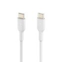 Belkin CAB003BT1MWH USB cable 1 m USB C White