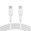 Belkin CAB003BT1MWH USB cable 1 m USB C White