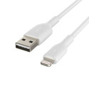 Belkin CAA001BT3MWH lightning cable 3 m White