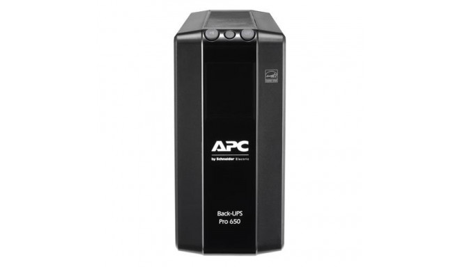 APC BR650MI uninterruptible power supply (UPS) Line-Interactive 0.65 kVA 390 W 6 AC outlet(s)