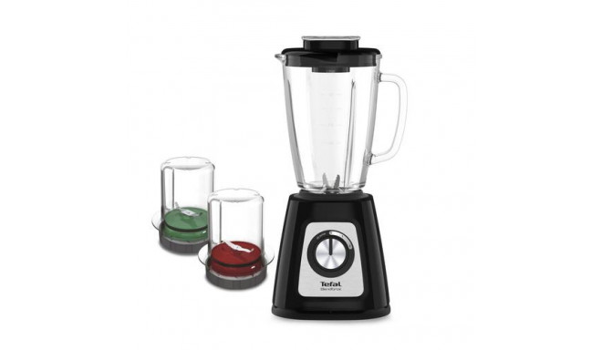 Tefal BlendForce II BL4388 blender 1.25 L Tabletop blender 800 W Black, Brushed steel