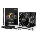 be quiet! Light Wings 140mm ARGB PWM High Speed Fan Black 3 Pack