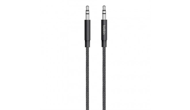 Belkin 3.5mm - 3.5mm, 1.25m audio cable Black