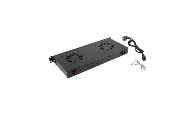 Lanberg AK-1502-B rack accessory Fan panel