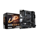 GIGABYTE A520M DS3H V2 Motherboard - Supports AMD Ryzen 5000 Series AM4 CPUs, up to 4733MHz DDR4 (OC