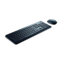 DELL KM3322W keyboard Mouse included Office RF Wireless US International Black