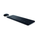 DELL KM3322W keyboard Mouse included Office RF Wireless US International Black