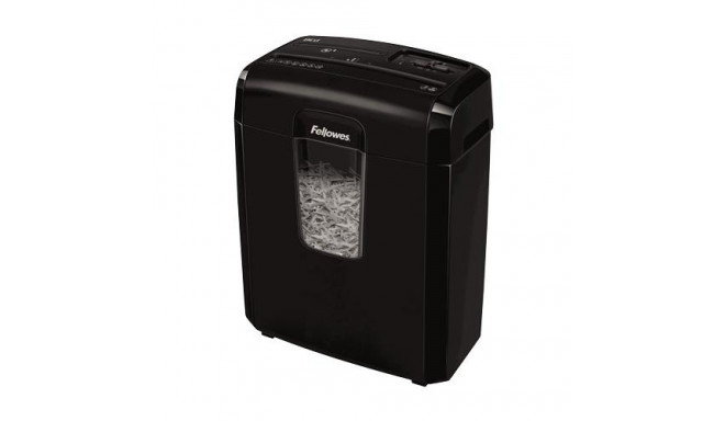 Fellowes 8Cd paper shredder Cross shredding 22 cm Black