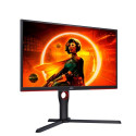 AOC G3 25G3ZM/BK computer monitor 62.2 cm (24.5&quot;) 1920 x 1080 pixels Full HD Black, Red