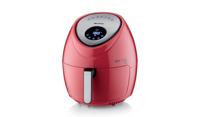 Ariete 4618/01 Single 7 L Stand-alone 1800 W Hot air fryer Red, Stainless steel