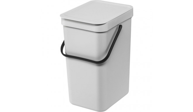 Brabantia Sort & Go Waste Bin Light Grey 12 L