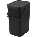 Brabantia Sort & Go Bin      16l Dark Grey