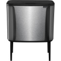 Brabantia Bo Touch Bin steel matt, 3 x 11 L FPP