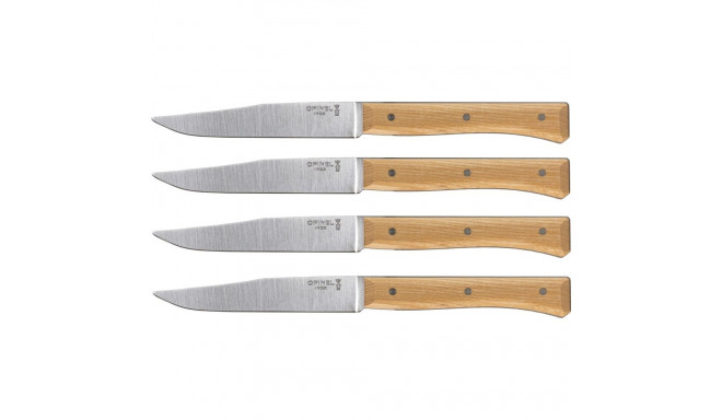 Opinel Table Knives Facette Set of 4 Ash