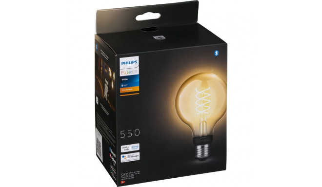 Philips Hue White Filament E27 Globe G93 550lm