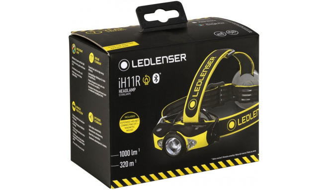 Ledlenser Headlamp iH11R black/yellow