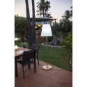 New Garden Lola Slim 180 LED Floor Lamp  Brass