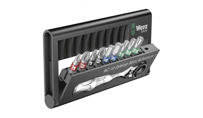 Wera Bit-Check 10 Zyklop Mini BiTorsion 1