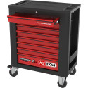 KS Tools PERFORMANCEplus P15 black/red Tool Trolley