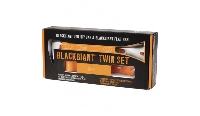 Picard Pinching Bar Black Giant Bar 2-Pack Flat+Utility