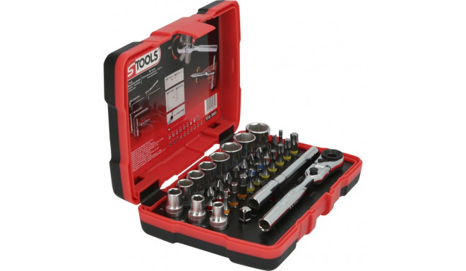 KS Tools 1/4  TORSIONpower Socket Box 33-piece