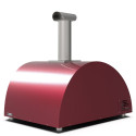 Alfa Forni Moderno 5 Pizze Hybrid red