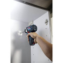 Bosch GDR 12V-105 Cordless Drill Driver + 2x 2.0 Ah Battery