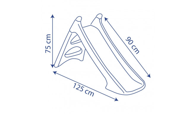 Smoby XS Slide 90 cm with Water connection  Paw Patrol