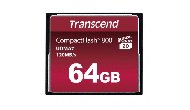 Transcend Compact Flash     64GB 800x