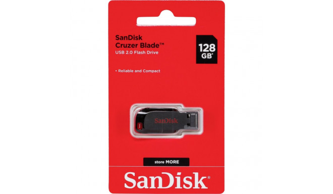 SanDisk Cruzer Blade       128GB SDCZ50-128G-B35