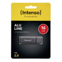 6x1 Intenso Alu Line anthracite 16GB USB Stick 2.0