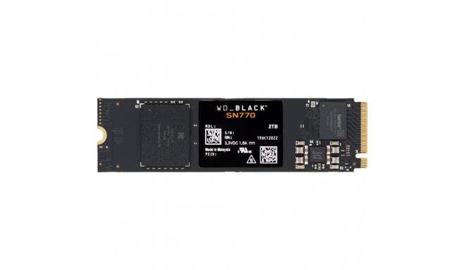 Western Digital Black SSD    2TB SN770 NvMe           WDS200T3X0E