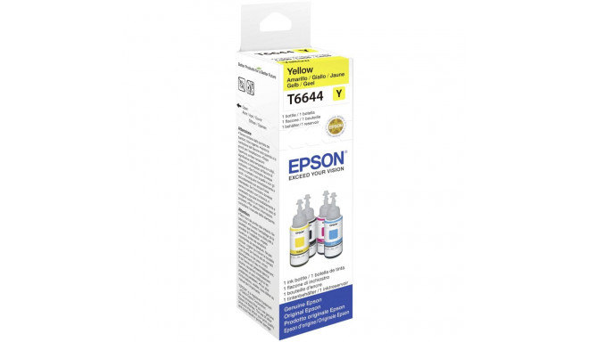 Epson ink yellow T 664 70 ml               T 6644