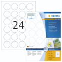 Herma Removable Round Labels  40 100 Sheet DIN A4 2400 pcs. 4476