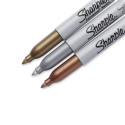 1x3 Sharpie Metallic Marker F Gold/Silver/Bronze