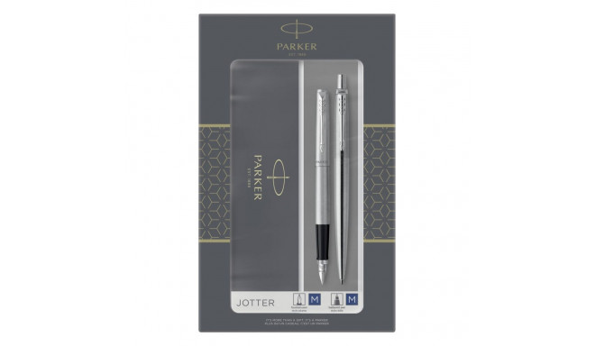 Parker Jotter stainless steel C.C. DuoSet incl. Gift-box