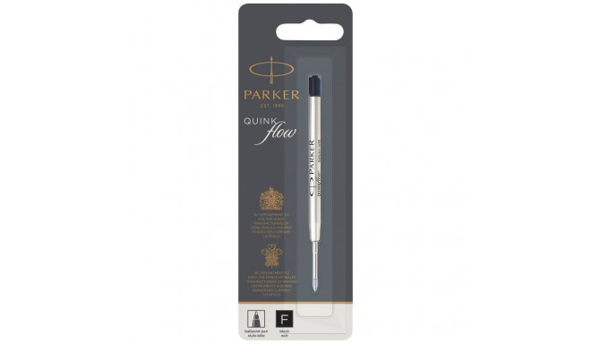 Parker Quinkflow Mine F black Ballpoint Pen (Blister)