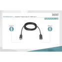 DIGITUS DisplayPort Adaptercable DP-HDMI Typ A 1m AK-340303-010-S