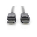 DIGITUS DisplayPort Cable 3m DP St/St m/lock UHD 8K